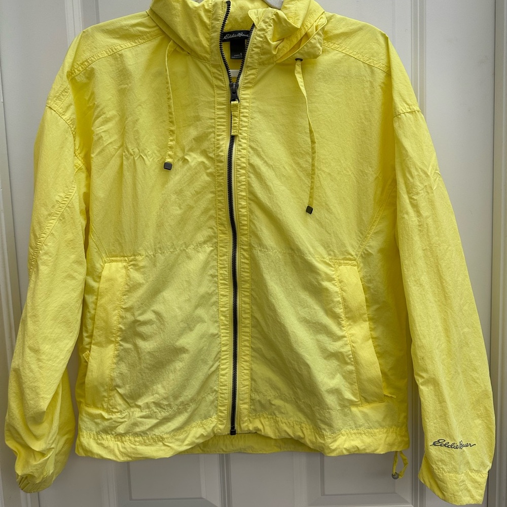 Eddie Bauer Sunny Yellow Hooded Jacket